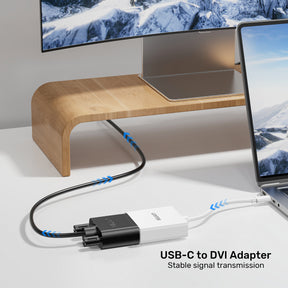 USB-C to DVI Adapter