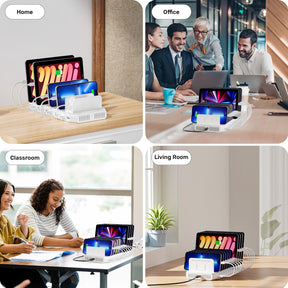 60W 10 Port USB Charging Station