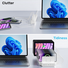 60W 10 Port USB Charging Station