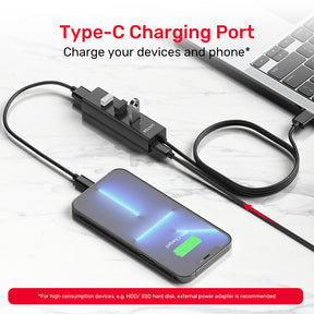 4-in-1 USB-A 5Gbps Hub