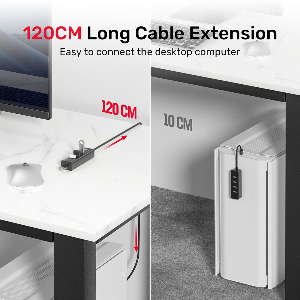 4-in-1 USB-A 5Gbps Hub
