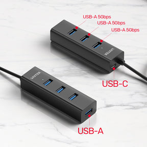 4-in-1 USB-A 5Gbps Hub