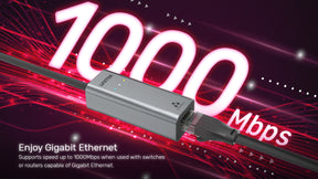 USB-A to Gigabit Ethernet Adapter