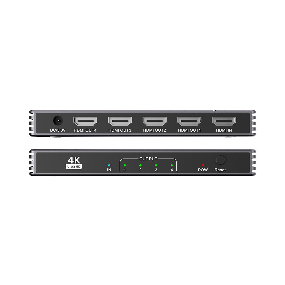 4K HDMI Splitter 1-in-4-out