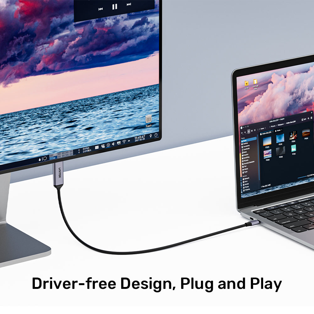 16K USB-C to DisplayPort Bidirectional Cable