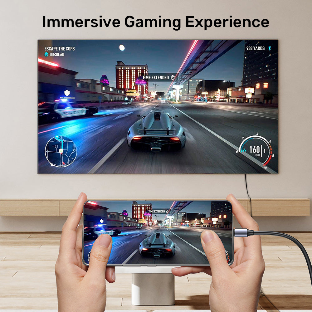 16K USB-C to DisplayPort Bidirectional Cable