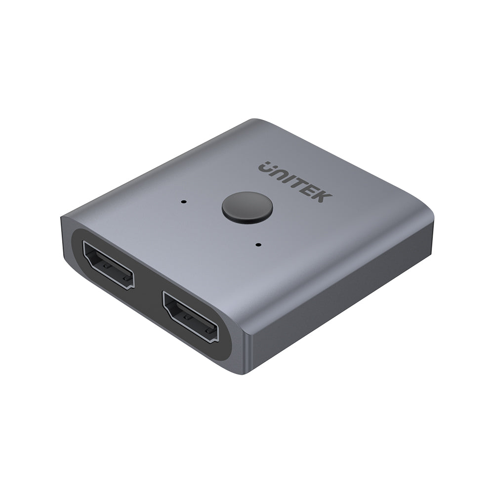 4K Aluminium HDMI 2.0 Switch 2-To-1 Bi-Directional
