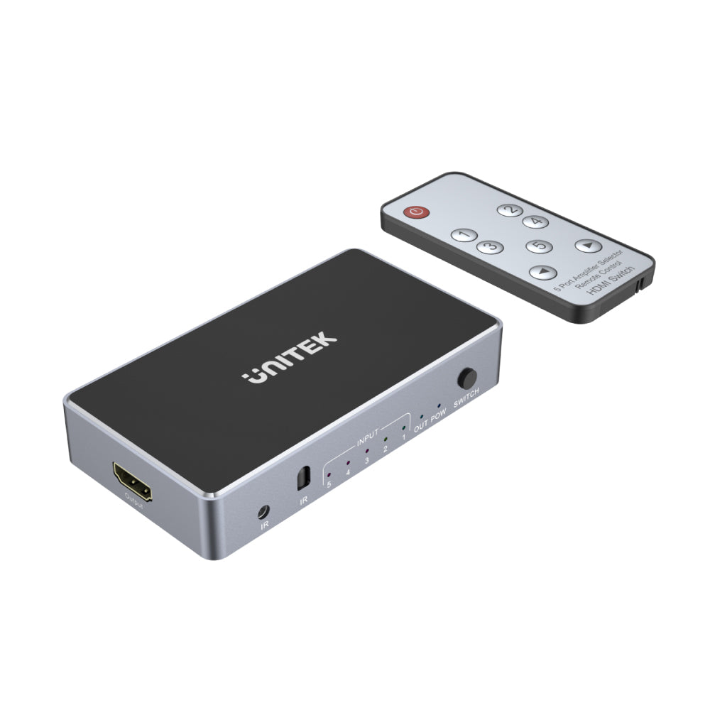 4K HDMI Switch 5 In 1 Out