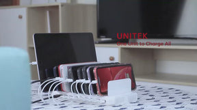 10포트 USB 충전 스테이션 QC 3.0 60W