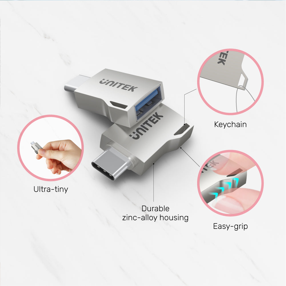 USB-C to USB-A OTG Adapter