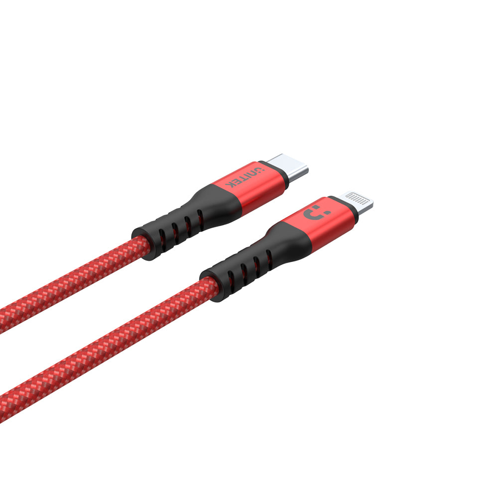 Cargador De Red USB-C Carga Rápida PD Y OC 4.0 3A 20W Con Cable Lightning /  USB-C Para IPhone / IPad - Accel Movil - Móviles Y Accesorios