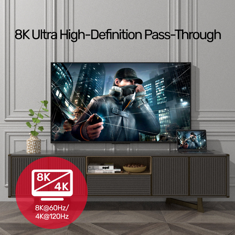 8K@60Hz 및 40Gbps의 USB 4(USB-IF 인증) 100W PD 고속 충전 케이블