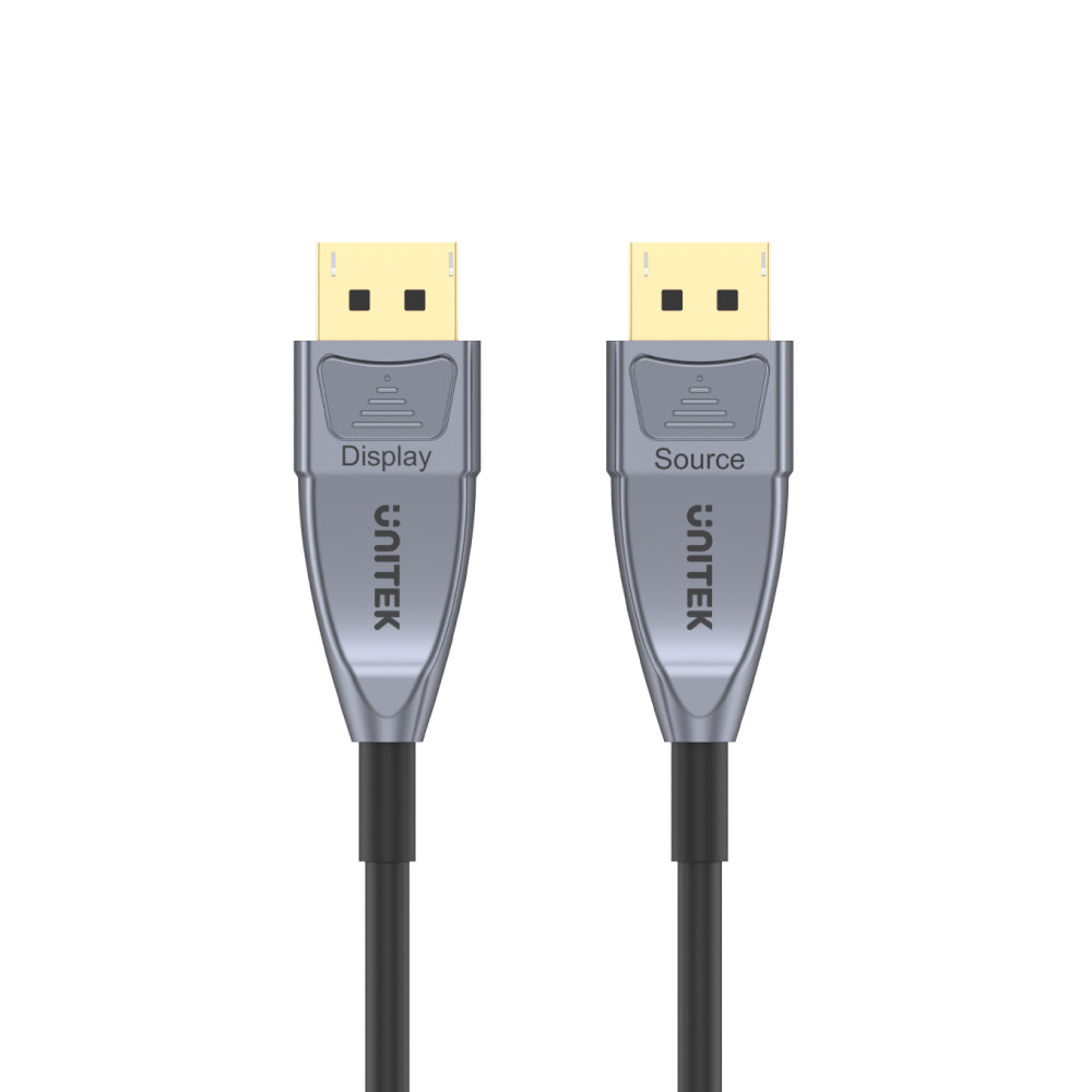 8K Fiber Optic DisplayPort 1.4 Cable (8K @60Hz, 4K @144Hz, 1440p @240Hz)