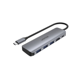 uHUB P5+ 5-in-1 USB-C Hub with HDMI and PD 100W