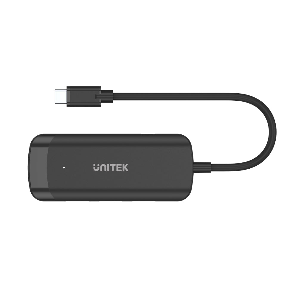 Unitek Hub USB 3.0 de 4 puertos, extensión USB de 4 pies de largo, divisor  de múltiples puertos con puerto de carga micro USB compatible con PC con