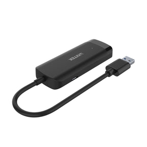 uHUB Q4+ 4-in-1 USB Hub with Ethernet
