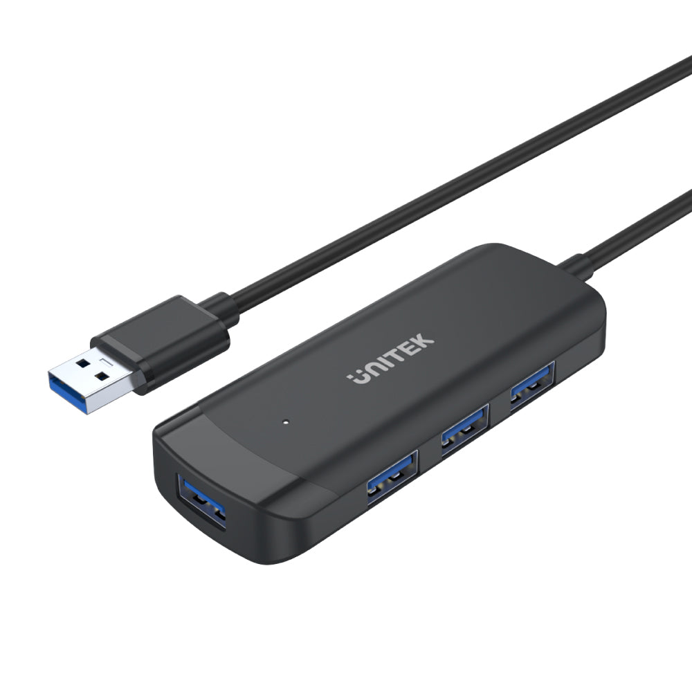 uHUB Q4 4 Ports Powered USB 3.0 Hub with 150cm Long Cable
