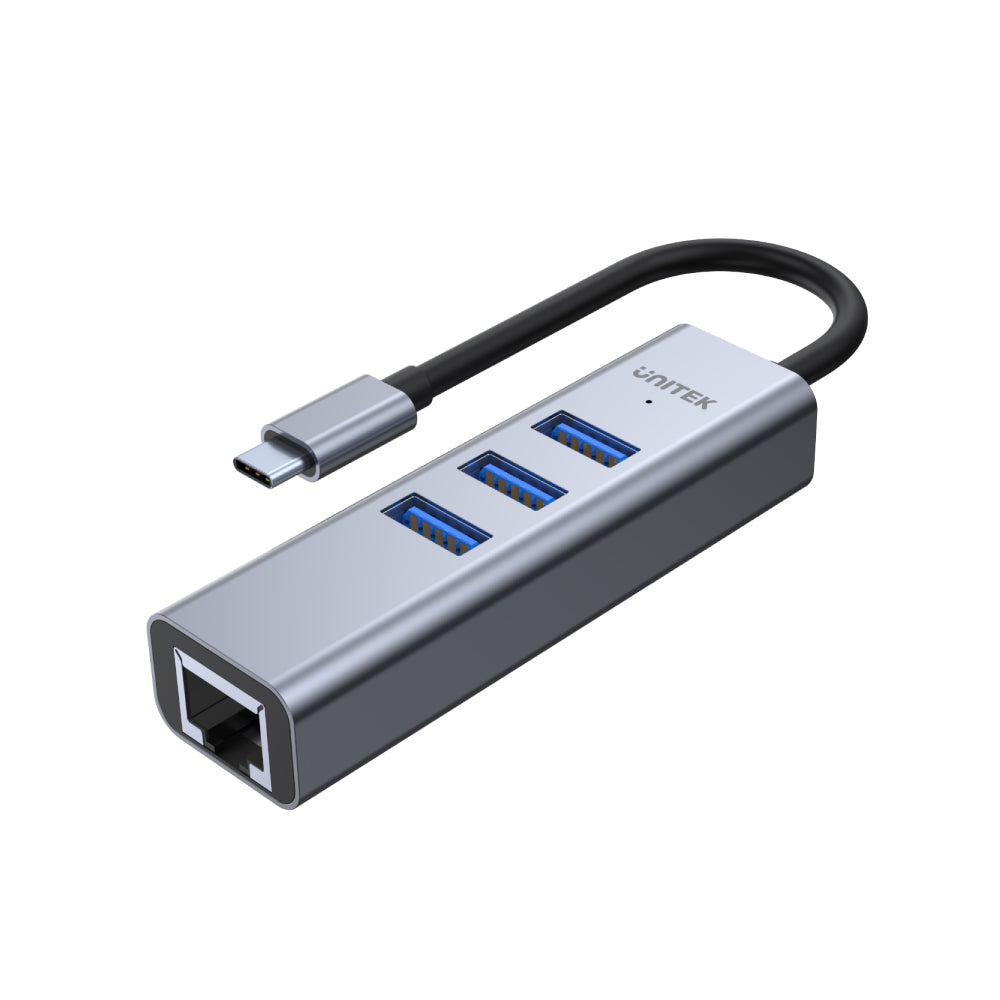 uHUB Q4+ 4-in-1 USB-C Ethernet Hub