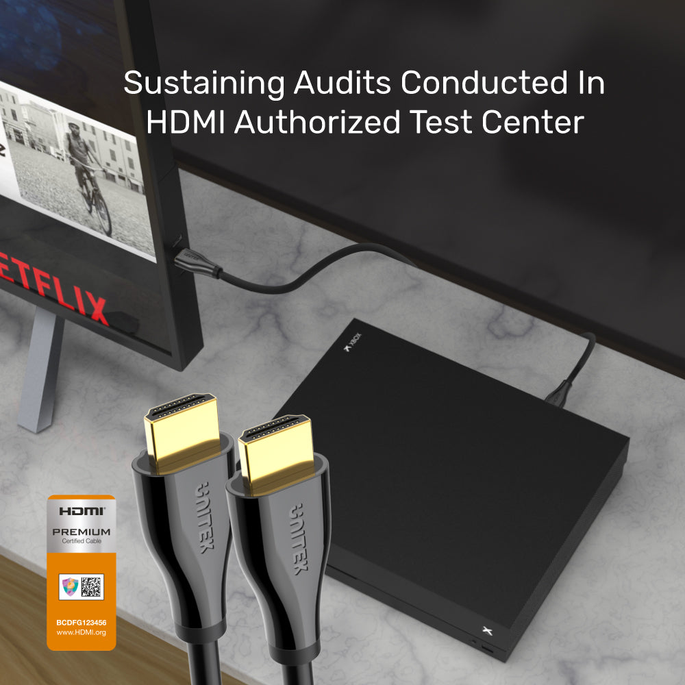 Cáp HDMI 4K 60Hz cao cấp được chứng nhận có Ethernet