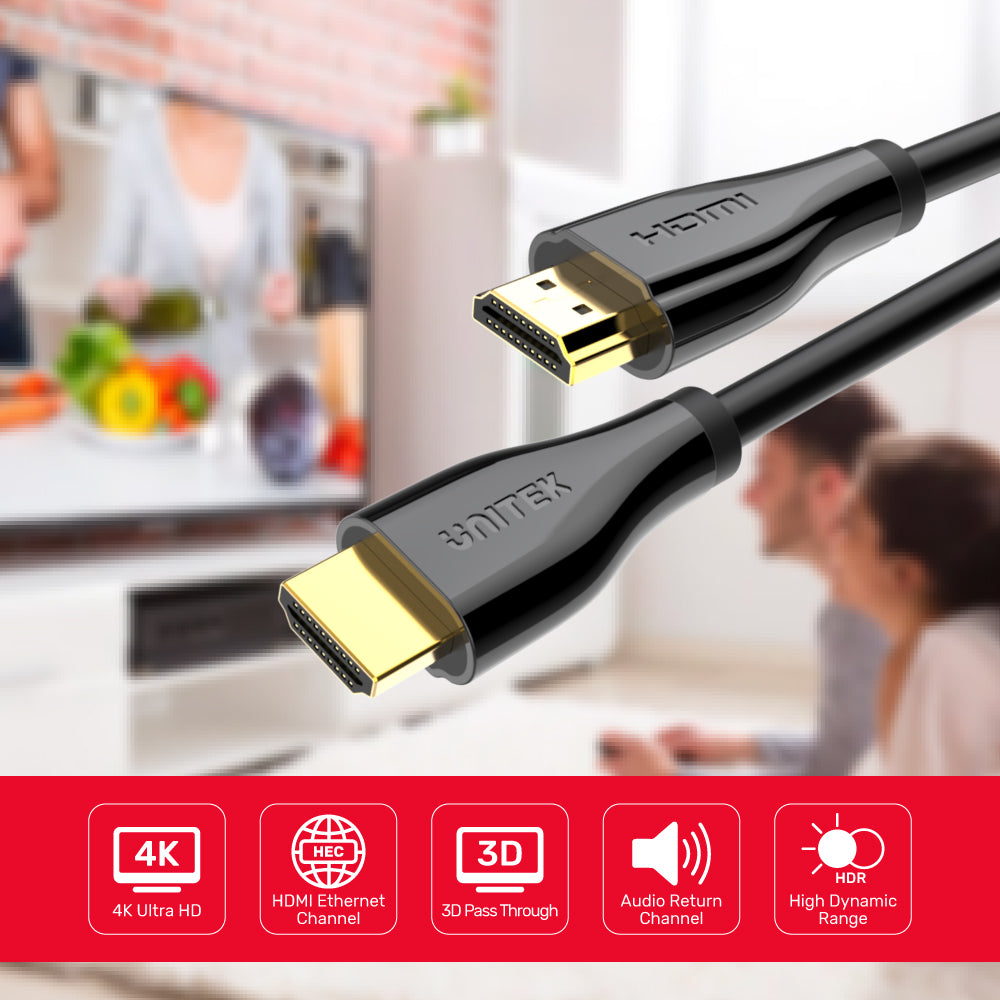 Cáp HDMI 4K 60Hz cao cấp được chứng nhận có Ethernet