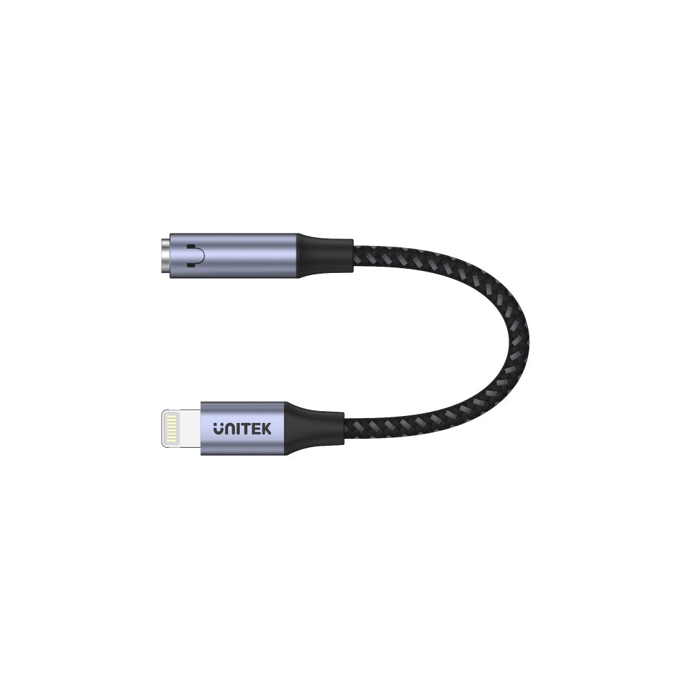 Câble Audio 3 en 1 Jack 3.5mm vers Jack 3.5mm, Lightning et USB-C