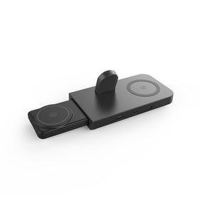 MagMighty COMBO 6 6-in-1 Wireless Charging Pad for Smartphone, Apple Watch & Earbuds