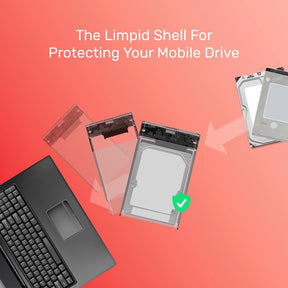 DiskGuard Limpid R SATA III 2.5 HDD/SSD Hard Disk Enclosure