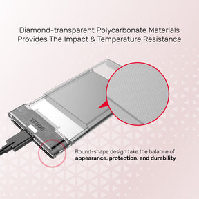 DiskGuard Limpid R SATA III 2.5 HDD/SSD Hard Disk Enclosure
