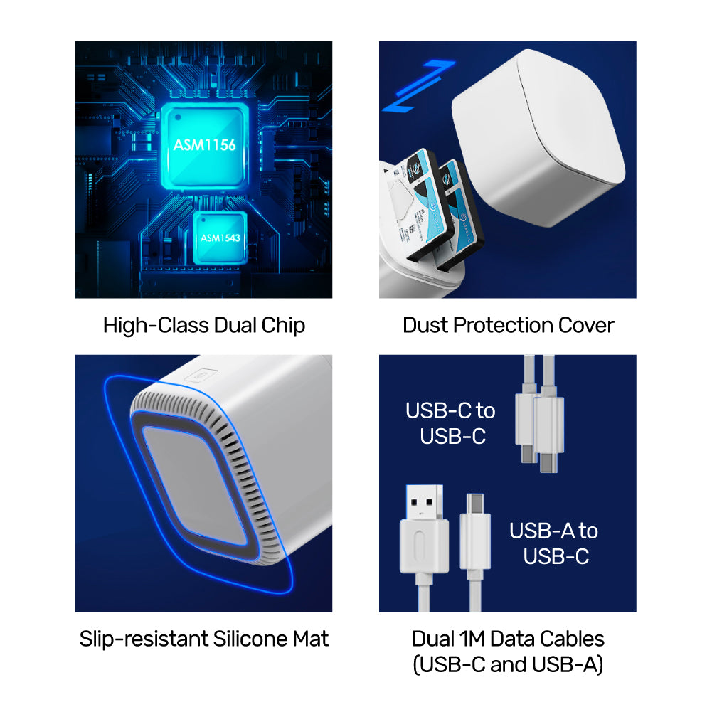 SyncStation Marshmallow 2.5” USB3.0 to SATA6G 2.5” ドッキングステーション UASP機能搭載