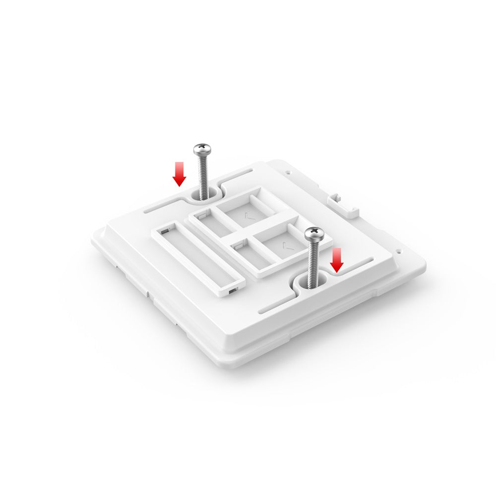 Dual RJ45 Ethernet Wall Plate