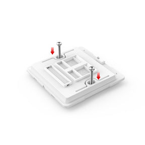 Dual RJ45 Ethernet Wall Plate