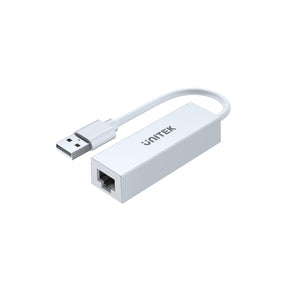 새로운 White Edition의 USB 2.0-이더넷 어댑터