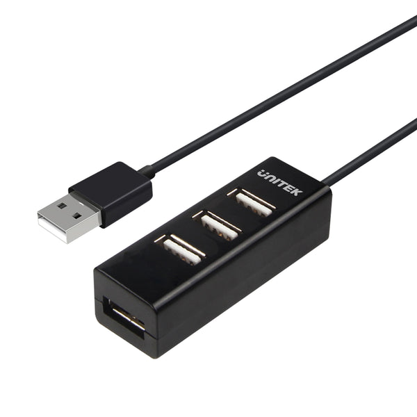 4 Ports USB 2.0 Hub 80cm Cable
