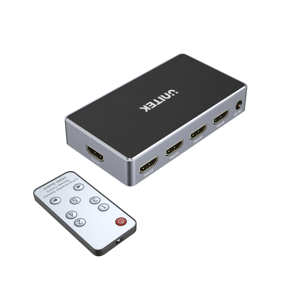 4K HDMI Switch 5 In 1 Out