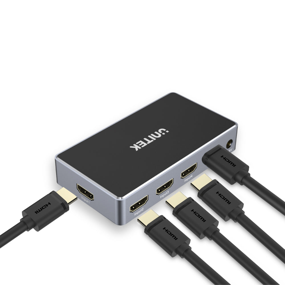 4K HDMI Switch 5 In 1 Out