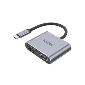 USB C to HDMI VGA Adapter