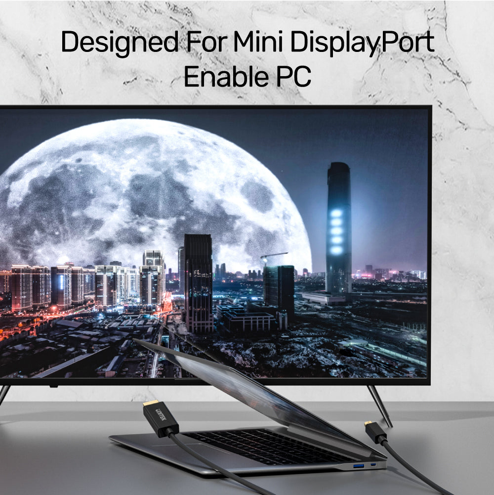 4K 30Hz Mini DisplayPort - HDMI 1.4 ケーブル