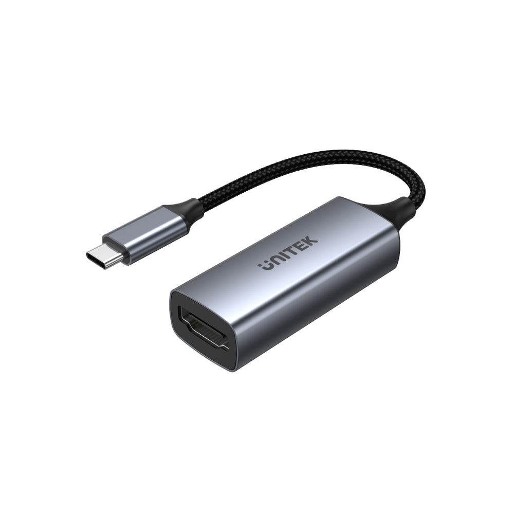 4K 60Hz USB-C-HDMI 2.0 어댑터(나일론 편조 케이블 포함)