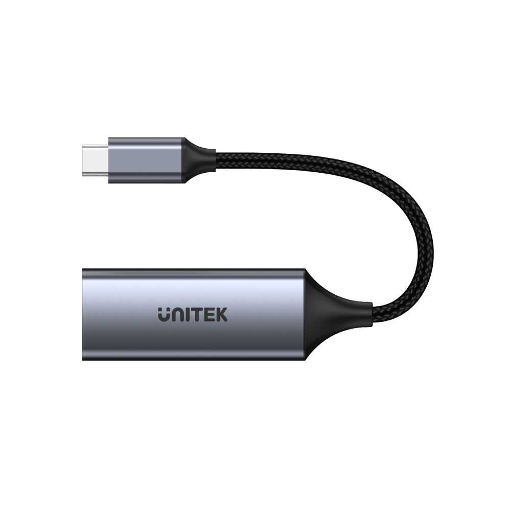 4K 60Hz USB-C - HDMI 2.0 アダプター、ナイロン編組ケーブル付き