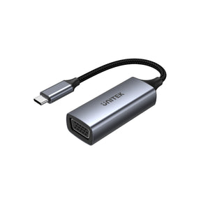 USB-C-VGA 1080P Full HD 어댑터(나일론 편조 케이블 포함)