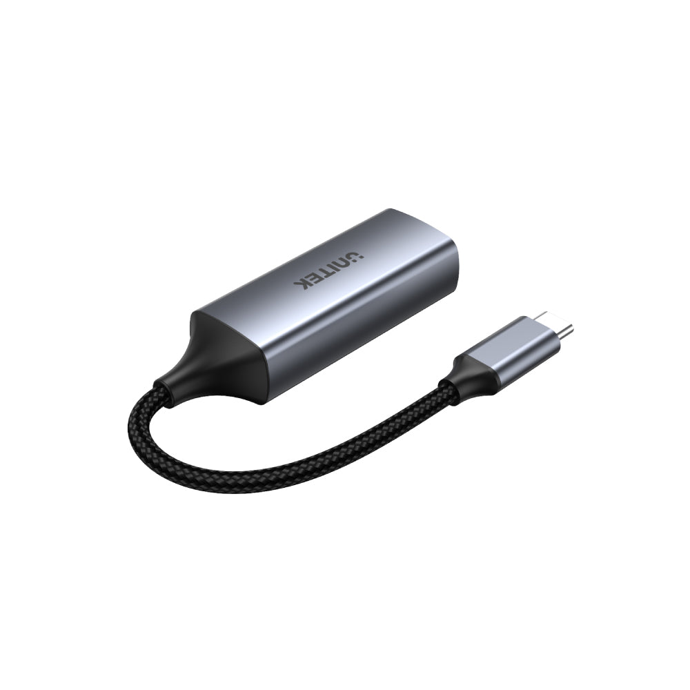 USB-C-VGA 1080P Full HD 어댑터(나일론 편조 케이블 포함)
