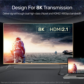 8K USB-C to HDMI 2.1 Adapter