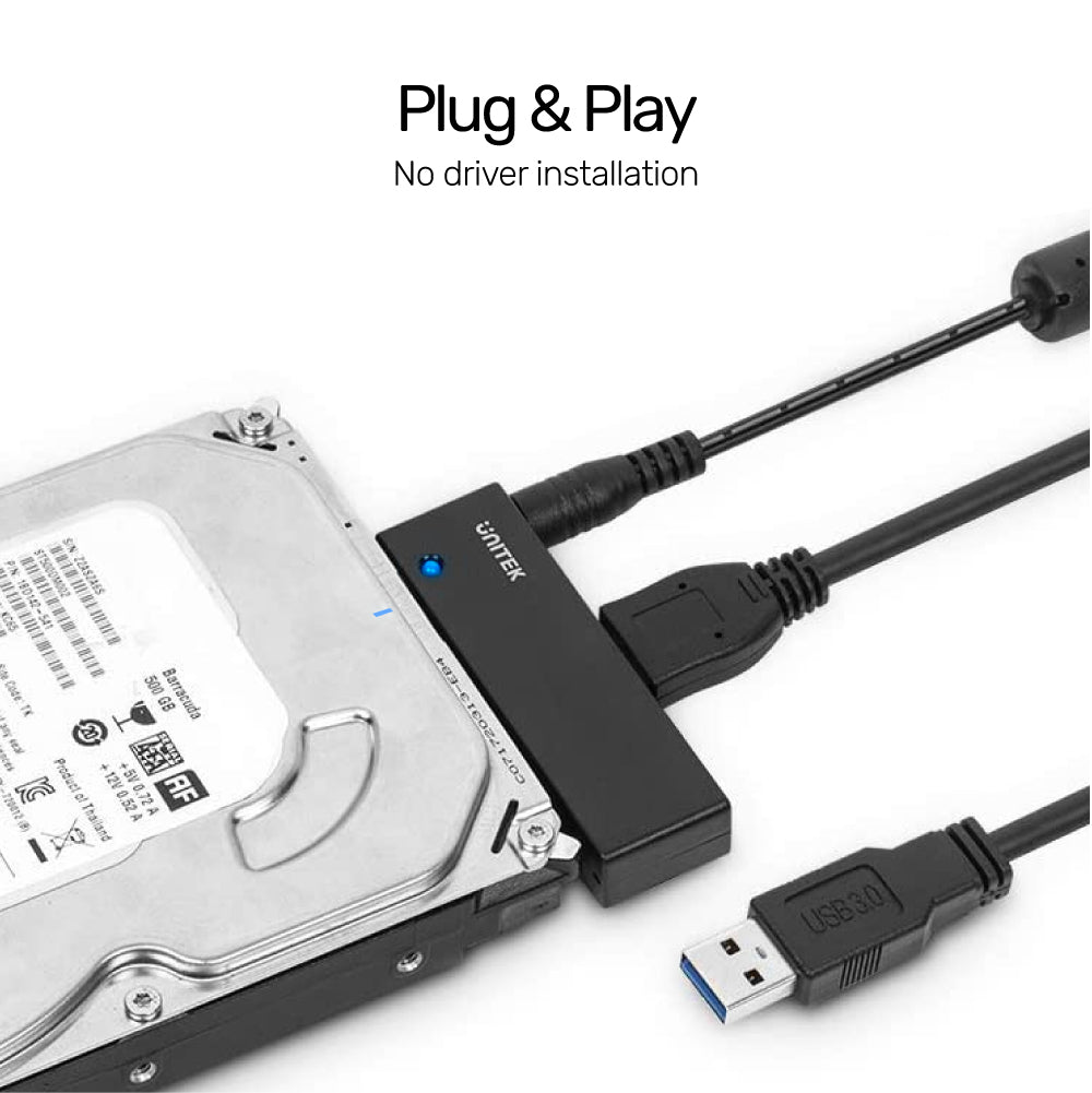 USB 3.0 to SATA III Adapter | UNITEK