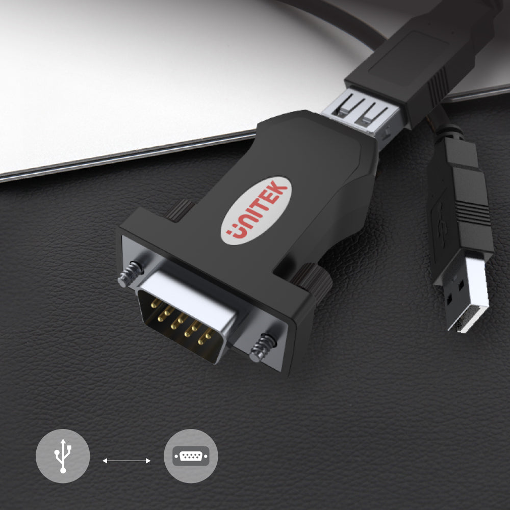 USB to Serial RS232 Adapter with USB Cable