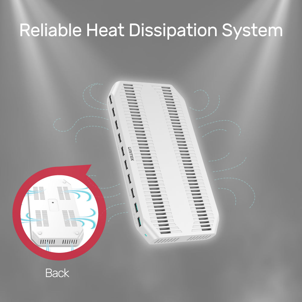 10 Port Charging Station 96W