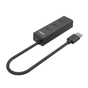 Hub USB 3.0 4 Ports Avec Switch et Alimentation Externe - AC07
