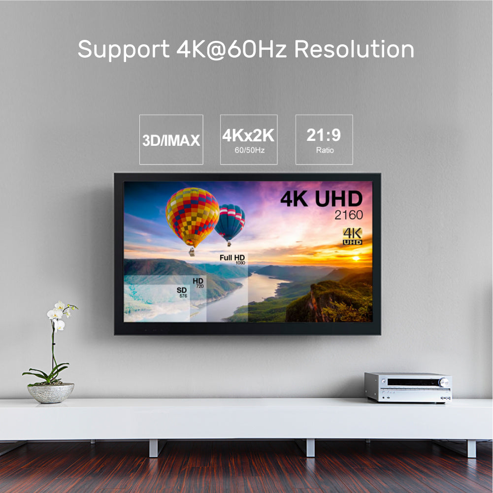 4K 60Hz 광섬유 HDMI 케이블