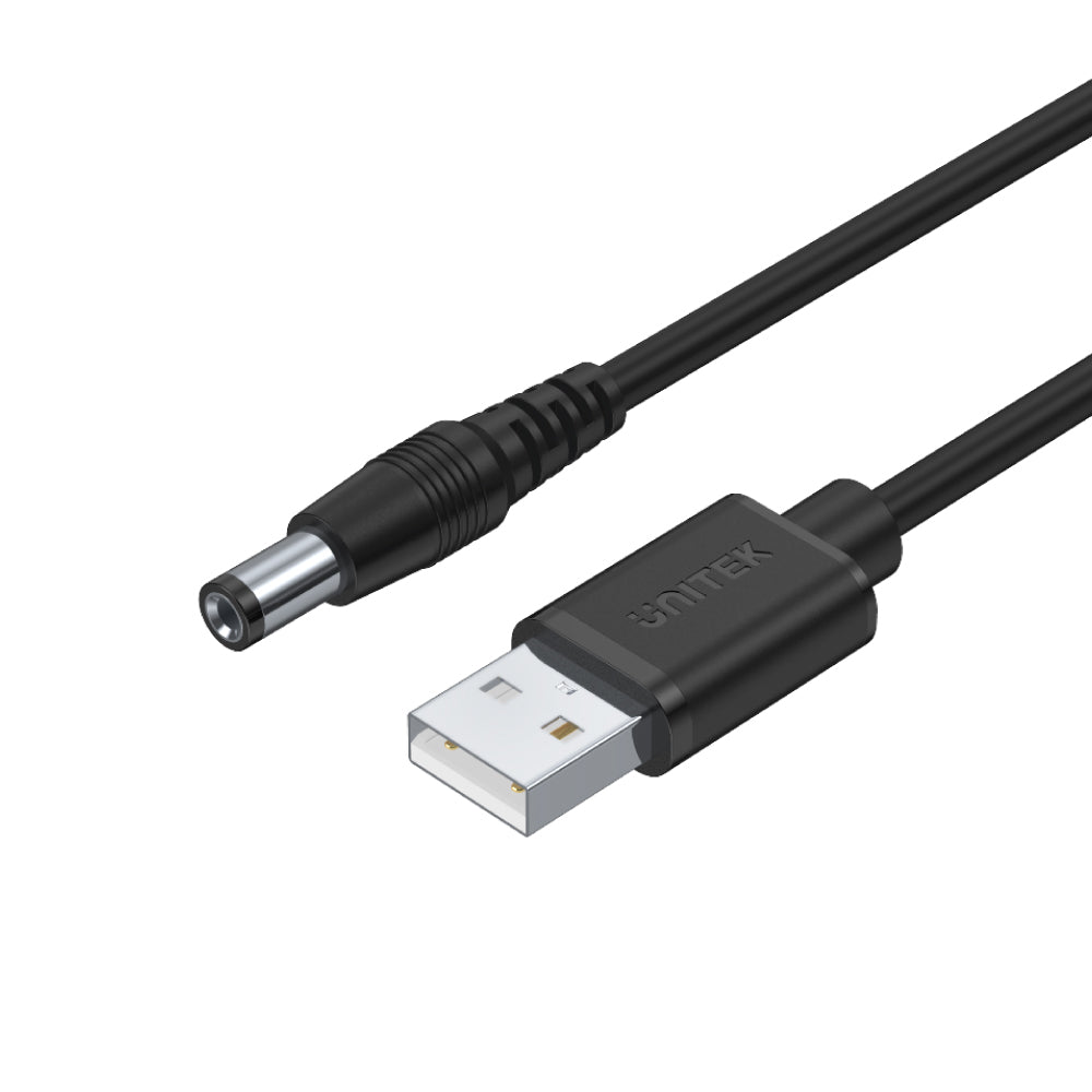 USB to DC 5.5 Power Cord