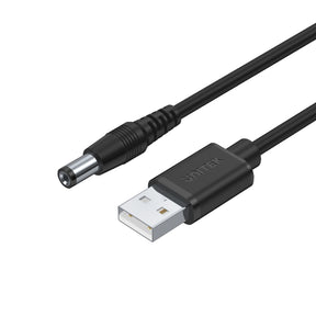 USB to DC 5.5 Power Cord
