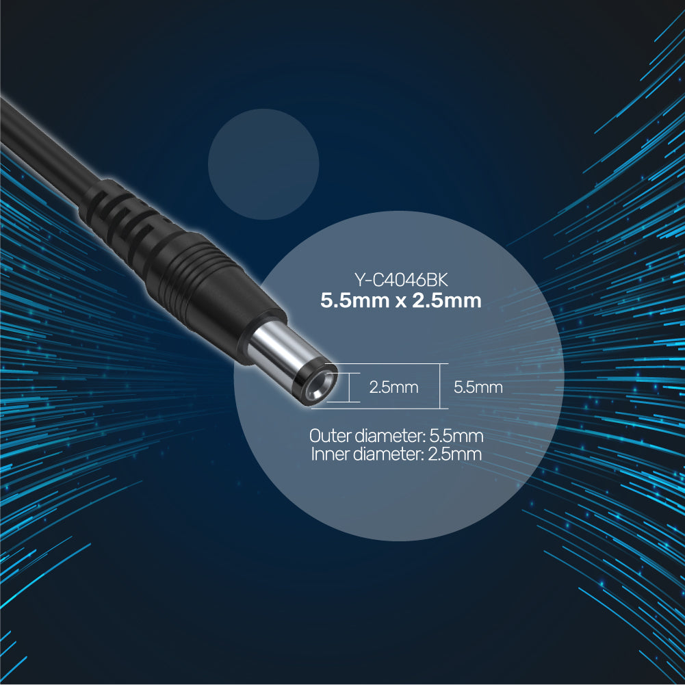 USB-DC 5.5 전원 코드